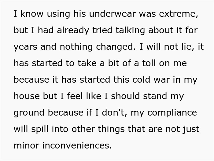 Gross Dad Keeps Wetting The Toilet Seat, Disgusted Daughter Uses His Clean Underwear To Wipe It