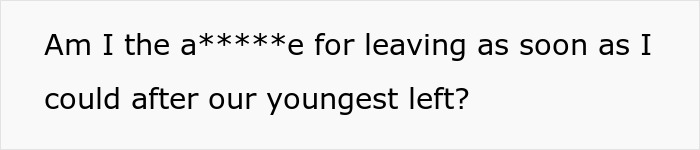 “Recomeçar”: homem se divorcia da esposa depois que os filhos se mudam, e a Internet tem opiniões sobre isso