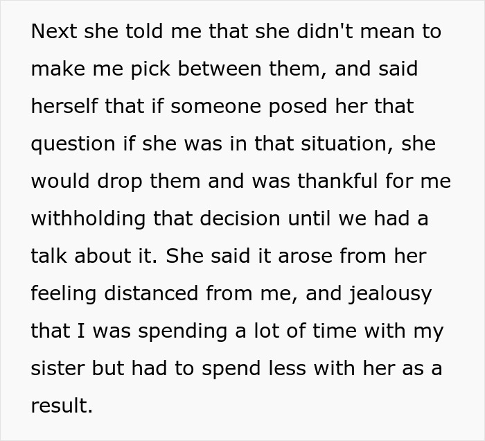Woman Demands Boyfriend Chooses Between Her And Her Abandoned Sister: "Isn't Ready To Become A Mother"