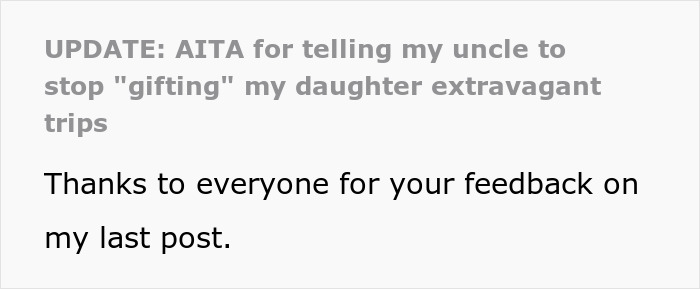 “I Remember How Disappointing It Was”: Woman Confronts Uncle For Gifting Kids “Pictures” Of Trips Instead Of Reality