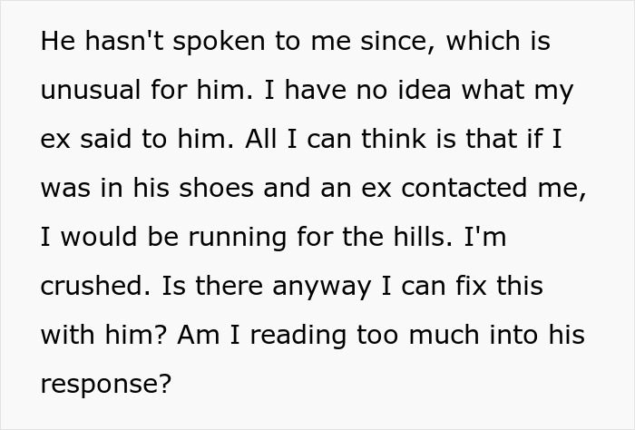 Controlling Man Harasses And Threatens Ex, She's Terrified As He Tries To Ruin Her New Relationship