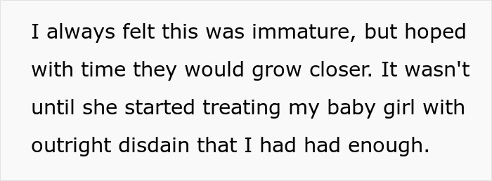 Text discussing a woman sharing a crazy story about her mom, highlighting drama that sounds like a soap opera.