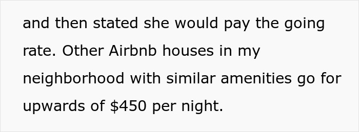 Entitled Sister Doesn’t Get A Free Airbnb Stay During Peak Season, Then Demands $300 To “House Sit” Entitled Sister Doesn’t Get A Free Airbnb Stay During Peak Season, Then Demands $300 To “House Sit”
