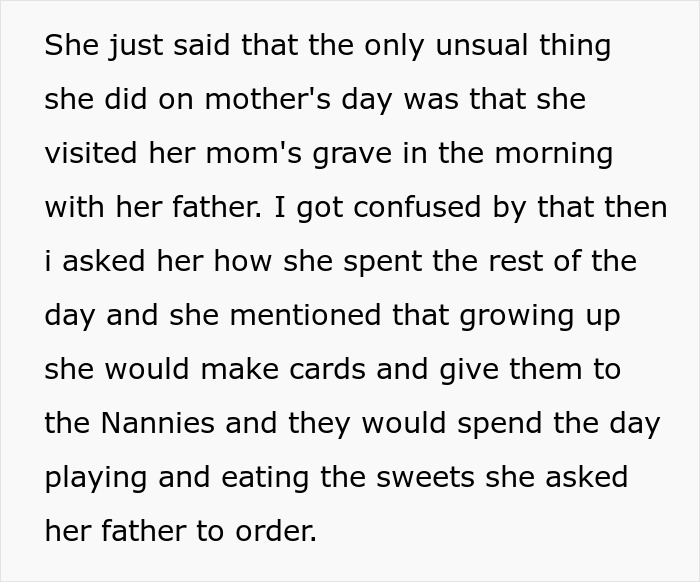 BF Dumped After Laughing At GF Who Was Raised By Nannies, Saying They Were In It For Fat Paycheck