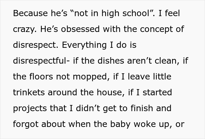 Toxic Man Calls Stay-At-Home Wife "Lazy Waste Of Space," Tells Her To Finish Chores To Get His Love