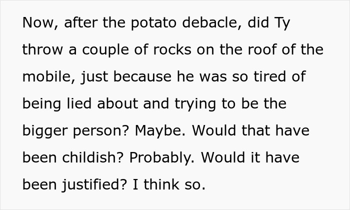 Text excerpt from a woman sharing a crazy story about her mom, resembling a dramatic soap opera narrative.