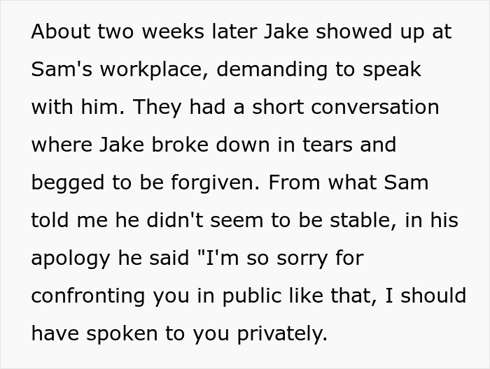 Text excerpt showing a tense interaction revealing unstable behavior involving SIL feeding info to an unstable ex.