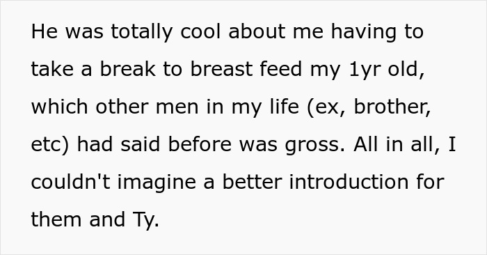 Text about a woman sharing a crazy story involving her mom that sounds like a soap opera drama.