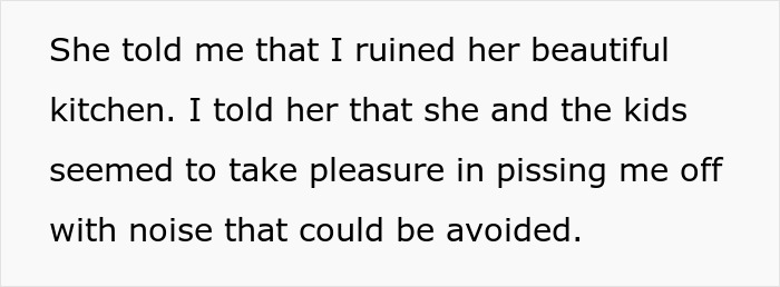 Man frustrated with cabinet slamming installs rubber to reduce noise, causing wife to become livid over the change.