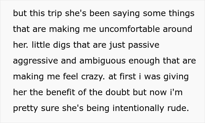 Mulher pede ajuda à Internet para denunciar o “comportamento de menina malvada e desequilibrada” de sua MIL Mulher pede ajuda à Internet para denunciar o “comportamento de menina malvada e desequilibrada” de sua MIL