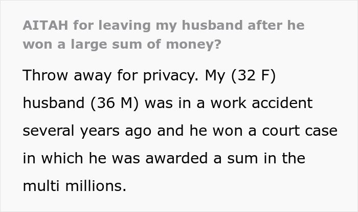 Guy Starts Acting Like An Entitled Rich Jerk After Winning Some Money, Tells Wife She Needs Plastic Surgery