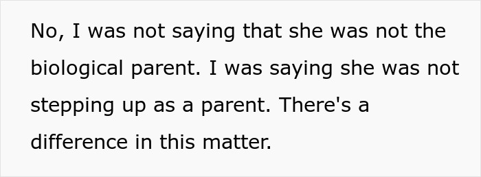 Text-based image displaying a quote about parenting roles amid wife's career glow-up and marriage trouble concerns.