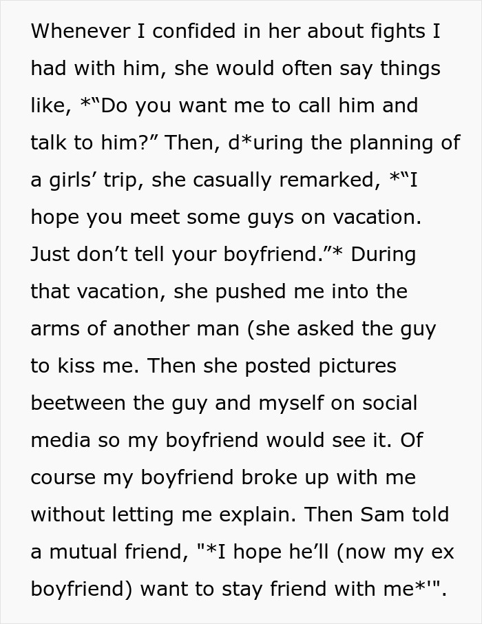 &ldquo;I Want To Destroy Your Relationship&rdquo;: Woman Sabotages BFF For Fun, Says She Should Be Grateful