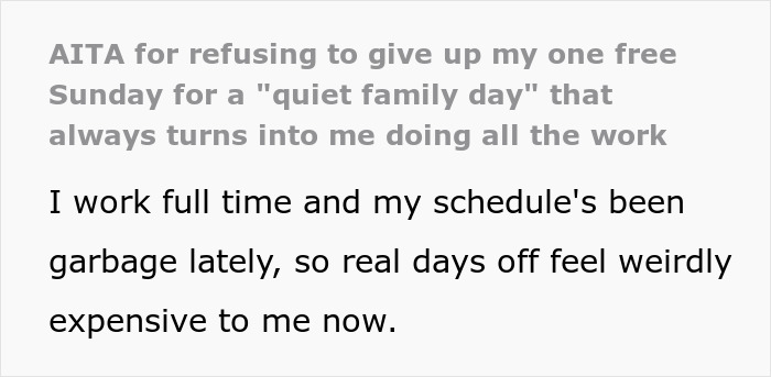 Lady Skips "Relaxed" Fam Event That Secretly Requires Her To Do All The Work, Fam Says She's Selfish