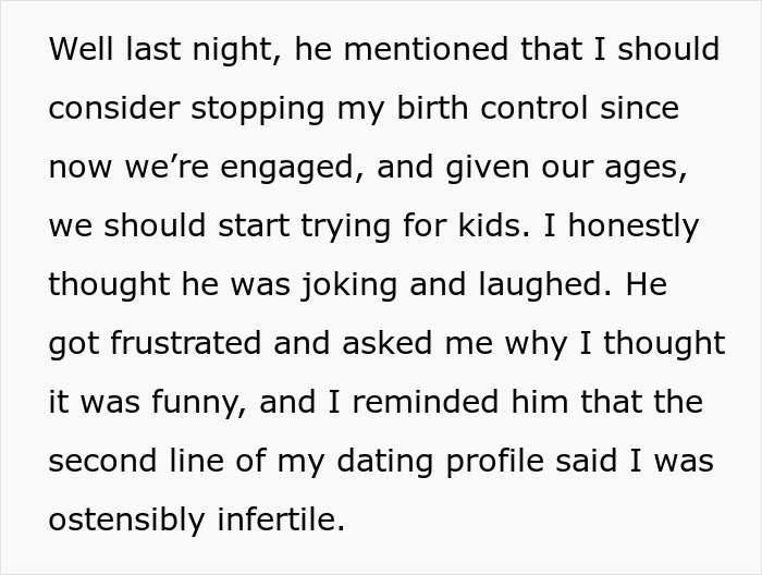 Guy Pretends Fianc&eacute;e Never Said &ldquo;No Kids&rdquo; And Plans Babies In His Head, Mad She Says She&rsquo;s Infertile