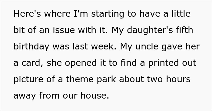 “I Remember How Disappointing It Was”: Woman Confronts Uncle For Gifting Kids “Pictures” Of Trips Instead Of Reality