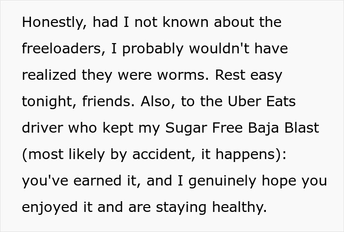 Text about discovering worms after bringing home a senior cat, leading to unexpected tapeworm treatment and regret.