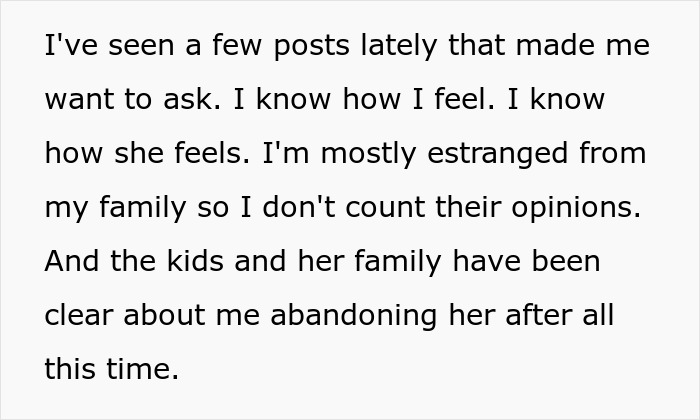 “Recomeçar”: homem se divorcia da esposa depois que os filhos se mudam, e a Internet tem opiniões sobre isso