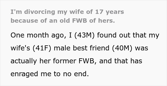 Guy Discovers Wife Hid Her FWB Under The &ldquo;Bestie&rdquo; Label, Realizes Trust Was One-Sided And Leaves