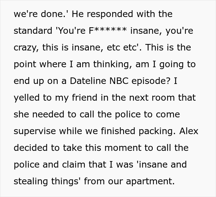 Text showing a tense conversation about dangerous traps and suspicion leading to a breakup in a home setting. Text showing a tense conversation about dangerous traps and suspicion leading to a breakup in a home setting.