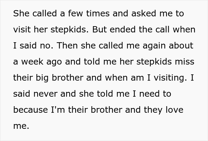 19YO Ignores His Stepsiblings Just As Mommy Dearest Neglected Him As A Kid, She Goes Ballistic