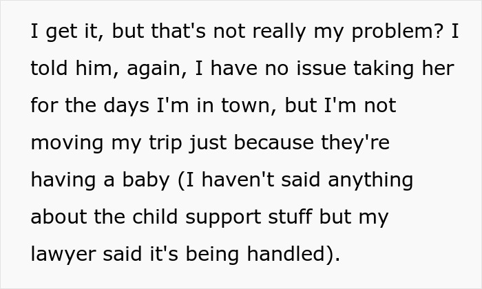 Dad Hits Pause On 10YO To Focus On New Baby, Expects Ex To Drop Child Support And Go Along With It