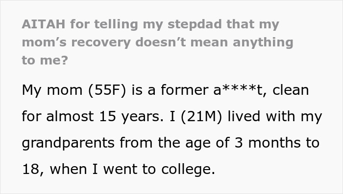 Son Skips Mom&rsquo;s Sobriety Anniversary Event, Says Her Recovery Doesn&rsquo;t Undo His Traumatic Childhood