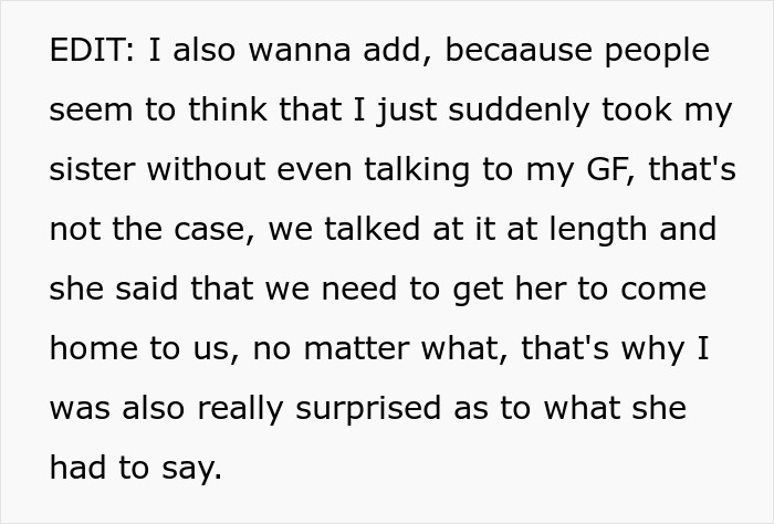 Woman Demands Boyfriend Chooses Between Her And Her Abandoned Sister: "Isn't Ready To Become A Mother"