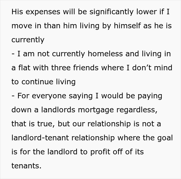 Mulher chamada de sanguessuga quando se recusou a dividir a hipoteca de BF em 50/50 se ela não estiver na escritura