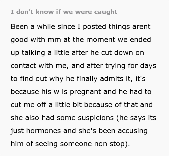 Other Woman Thinks She Has Won When Wife Files For Divorce, Ends Up Pregnant And Isolated