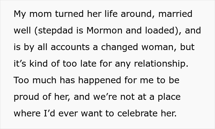 Son Skips Mom&rsquo;s Sobriety Anniversary Event, Says Her Recovery Doesn&rsquo;t Undo His Traumatic Childhood