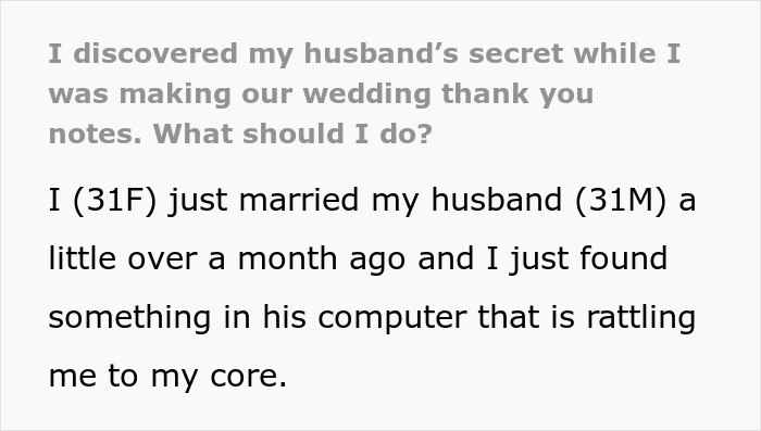 New Wife Finds Photos Of Husband&rsquo;s Old Affair Partner, Realizes He Lied About &ldquo;That&rdquo; Summer