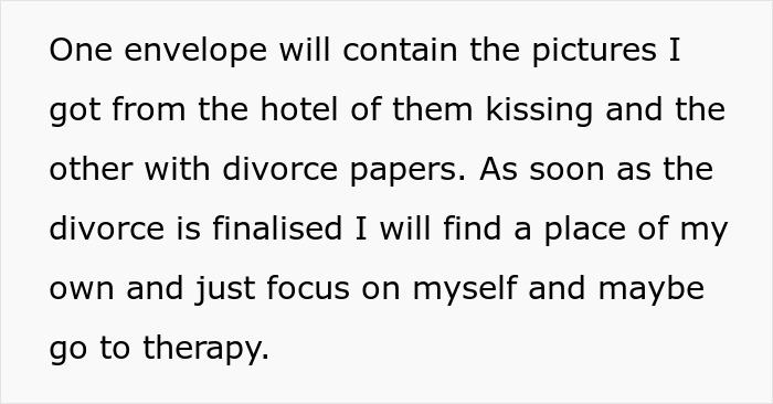 Wife gathers evidence of husband&rsquo;s affair and seeks revenge by getting involved with his brother after divorce papers.