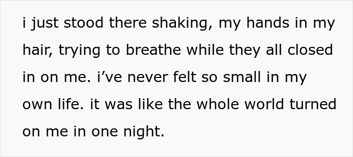 Text describing a person's emotional state, feeling small and overwhelmed, suggesting a dad's struggle with betrayal. Text describing a person's emotional state, feeling small and overwhelmed, suggesting a dad's struggle with betrayal.