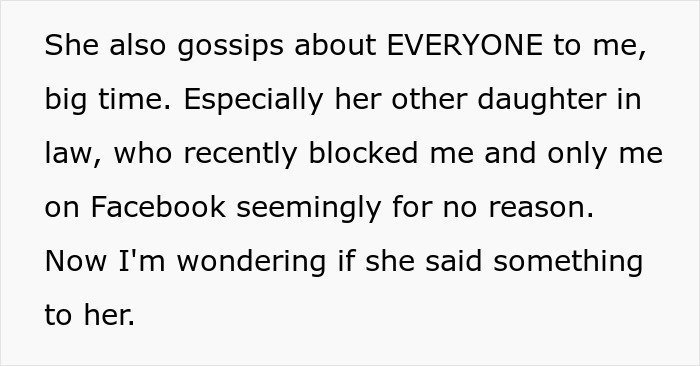 Mulher pede ajuda à Internet para denunciar o “comportamento de menina malvada e desequilibrada” de sua MIL Mulher pede ajuda à Internet para denunciar o “comportamento de menina malvada e desequilibrada” de sua MIL