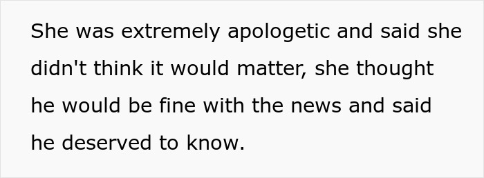 Text excerpt about SIL feeding info to an unstable ex, and a pregnant woman cutting off communication to reveal a scary truth.