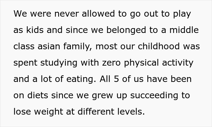Asian Mom Body Shames Daughter, Gets Mad When She Says She's The Reason For Her Weight And Illnesses