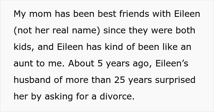 Text from an article describing how a wife's friend takes revenge on a guy who dumps his wife to marry his mistress.