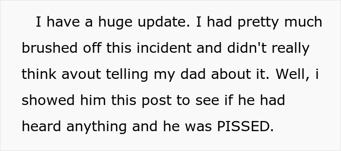 Text post about a bulk items incident involving a scalper, resulting in a store ban and police involvement. Text post about a bulk items incident involving a scalper, resulting in a store ban and police involvement.