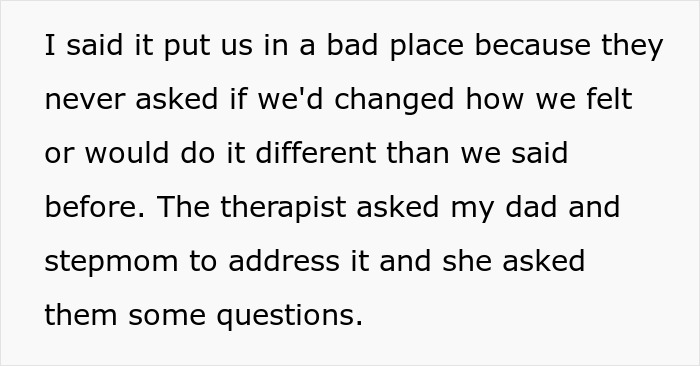 Stepmom Breaks Her Own Promise, Demands Teen Stepkids Apologize For Not Choosing Her During Crisis