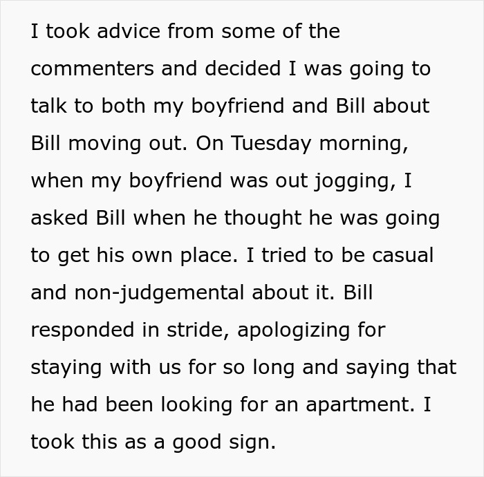 Woman Upset Fiance&rsquo;s Friend Won&rsquo;t Move Out After Finding A Job, Learns The Truth About Their Relationship