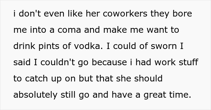 Text excerpt showing a man feeling like a science experiment as his girlfriend keeps a detailed log of his every word.