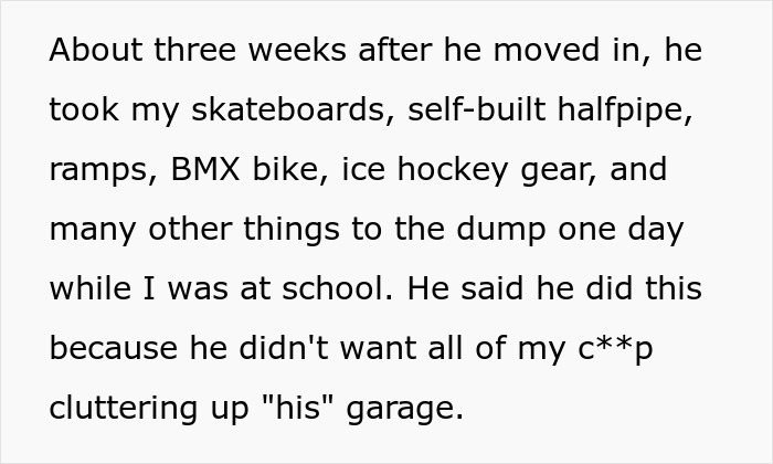 Terrible Stepfather Ends Up Getting What He Deserves When The Teen He Mistreated Grows Up