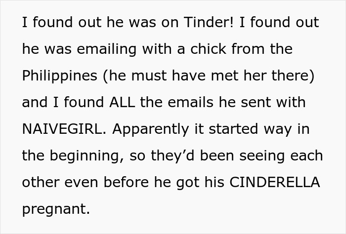 Text describing a boss's affair, revealing his infidelity to an employee seeking revenge. Horrible Boss, Perfect Revenge.