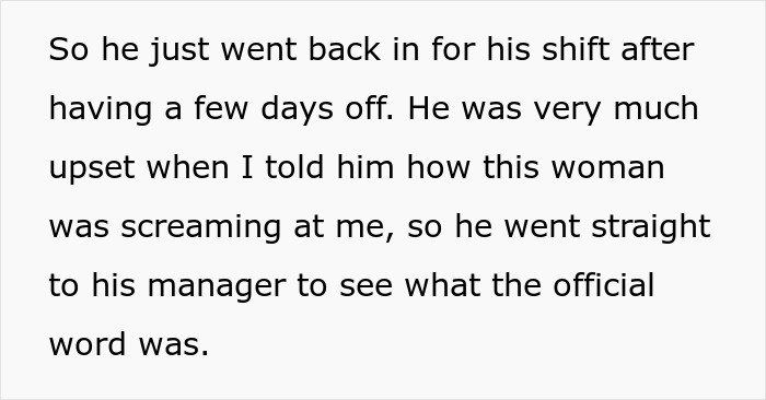Store incident where scalper argues over bulk items, leading to ban and police involvement at a retail location. Store incident where scalper argues over bulk items, leading to ban and police involvement at a retail location.
