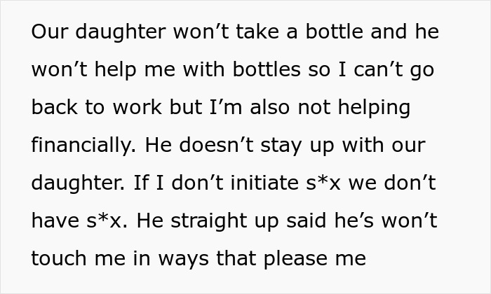 Toxic Man Calls Stay-At-Home Wife "Lazy Waste Of Space," Tells Her To Finish Chores To Get His Love