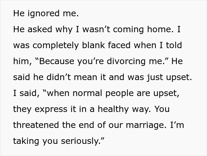 Text passage showing a tense conversation revealing a man&rsquo;s outburst over wife not liking mustard and deeper marital issues.