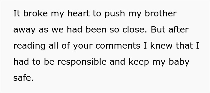 Pregnant woman explains cutting off unstable ex after SIL kept feeding info, revealing a scary family truth.