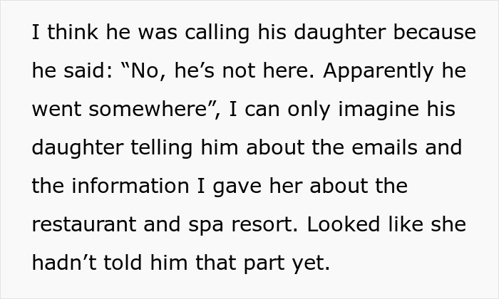 Text from an article describing an employee's perfect revenge on a horrible boss.