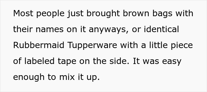 HR Refuses To Get Involved With Lunch Thief Issue Until Man Cleverly Uses HR Person's Food As Bait
